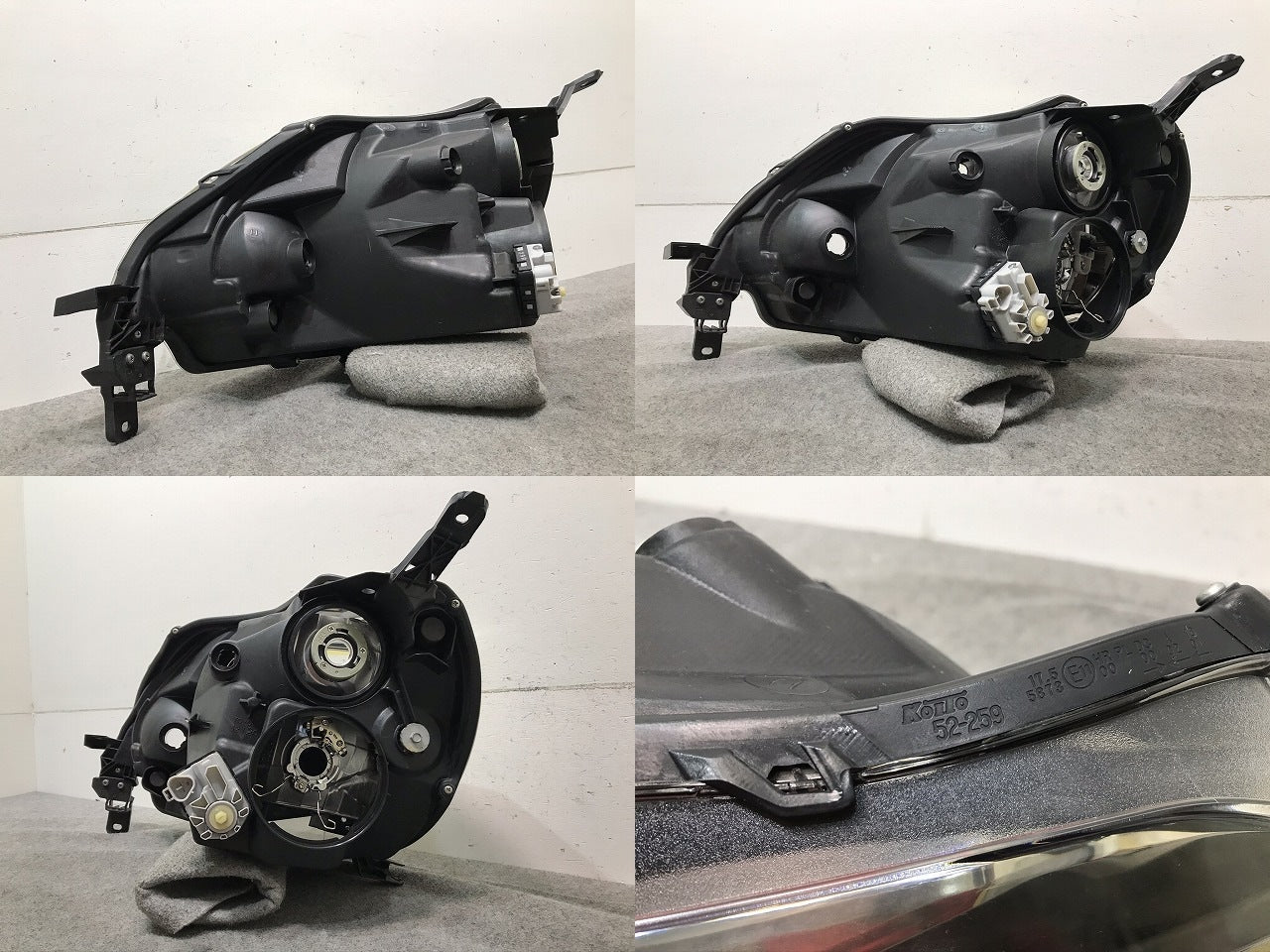 ポルテ NCP140/NSP141/NCP141/NCP145 純正 右ヘッドライト/ランプ レベライザー KOITO 52-259 トヨタ(104754)