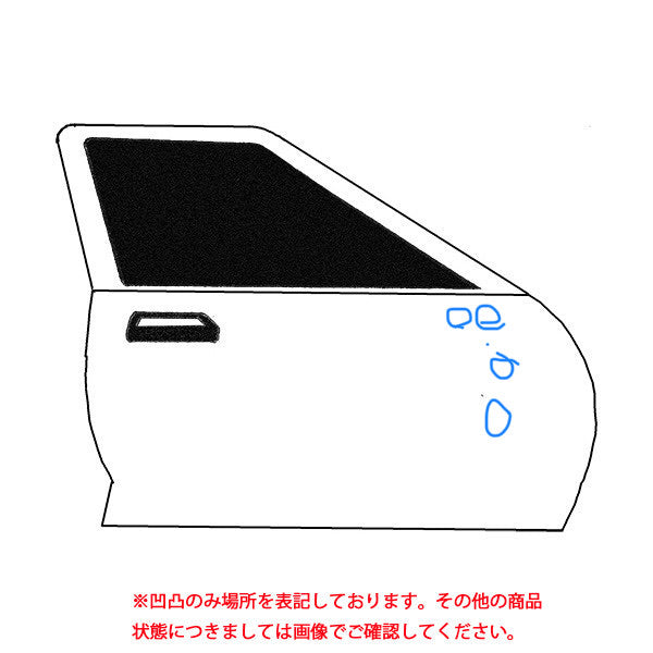 カローラランクス アレックス NZE121 NZE124 ZZE122 ZZE123 ZZE124 純正 左 リア ドア ベージュメタリック カラーNo.4R4 トヨタ (105238)