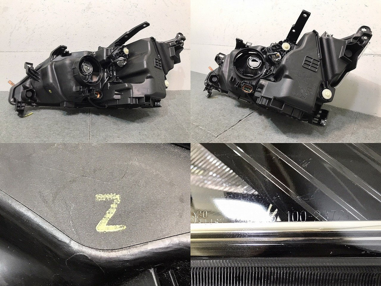 セレナ/C27 純正 前期 右ヘッドライト/LED レベライザー 100-23721 26025-5TF5A(106589)