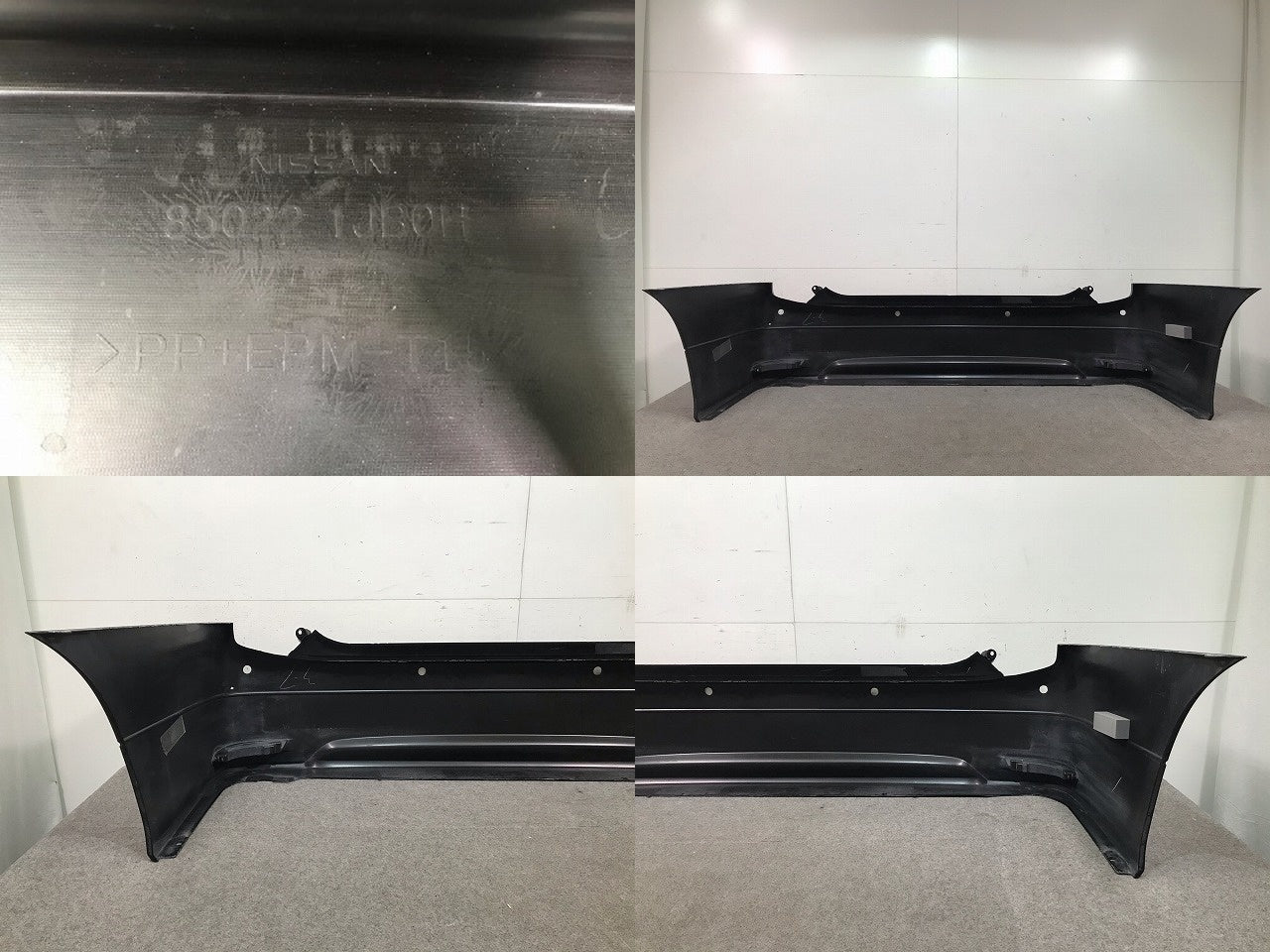 エルグランド ハイウェイスター E52/PE52/PNE52/TE52/TNE52 純正 リアバンパー 85022-1JB0H ファントムブラックP カラーNo.GAE(106969)
