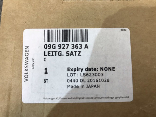 新品! ニュービートル/ゴルフ 9C系/1K系 2002-2014 純正 6速AT用バルブボディハーネス 09G 927 363 A 09G927363A(107808)