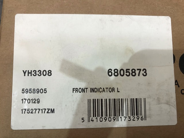 新品! 850 8B系 1994-1997 純正 左ウィンカーコーナーランプ DEPO 01-773-1505L-C V 6805873 ボルボ(107840)