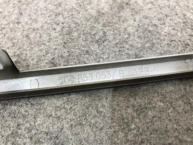 新品! ザ・ビートル 16系/16CBZ 純正 左リアバンパートリム 5C5.853.053/B 5C5853053B041 黒 フォルクスワーゲン(108231)