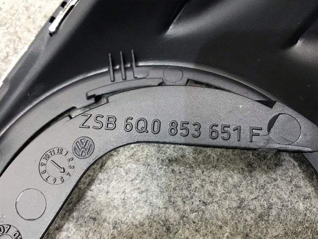 新品! ポロ/POLO 9N系 2005~2010 純正 フロントグリル 6Q0 853 651 F 6Q0853651F03C 素地/メッキ フォルクスワーゲン(108589)