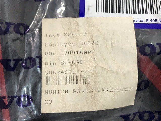 V70/S60 SB系 2000-2008 純正 左フロントドアウエスト/ウェザーストリップ V 30634690 ボルボ(108672)