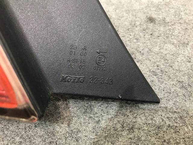 マークX GRX120/GRX125/GRX121 純正 後期 左テールランプ/ライト/レンズ KOITO 22-343 81561-22A20 トヨタ(109092)