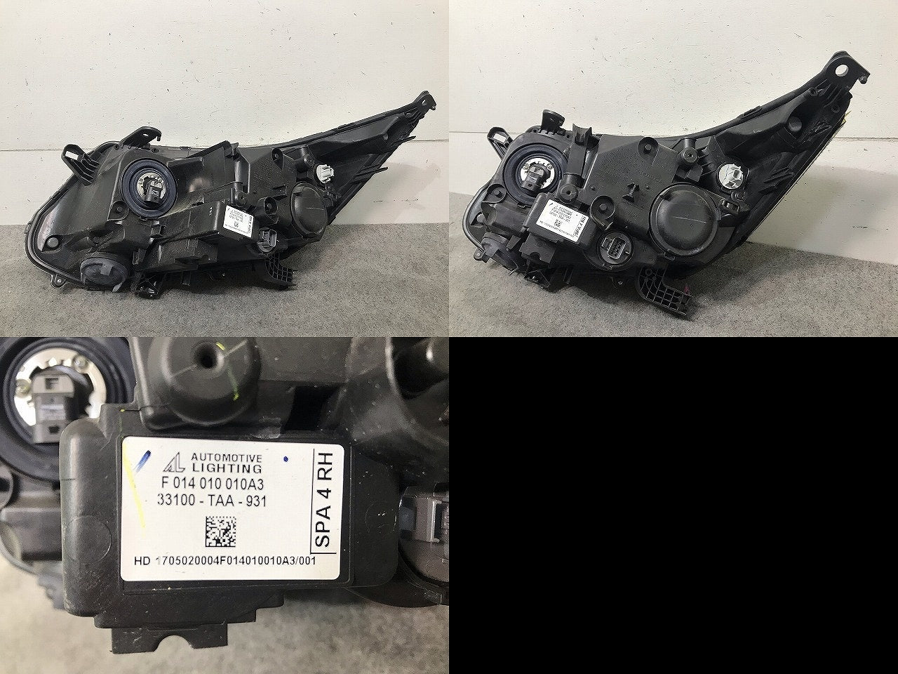ステップワゴン/スパーダ RP3/RP4 純正 右ヘッドライト/ランプ LED AL Automotive Lighting 33100-TAA-931 ホンダ(111488)