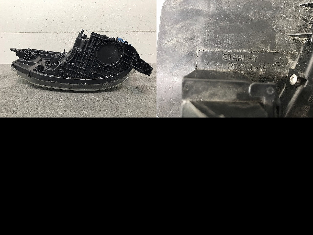 キューブ Z12/NZ12 純正 右ヘッドライト/ランプ ハロゲン レベライザー STANLEY P8190 日産(111601)