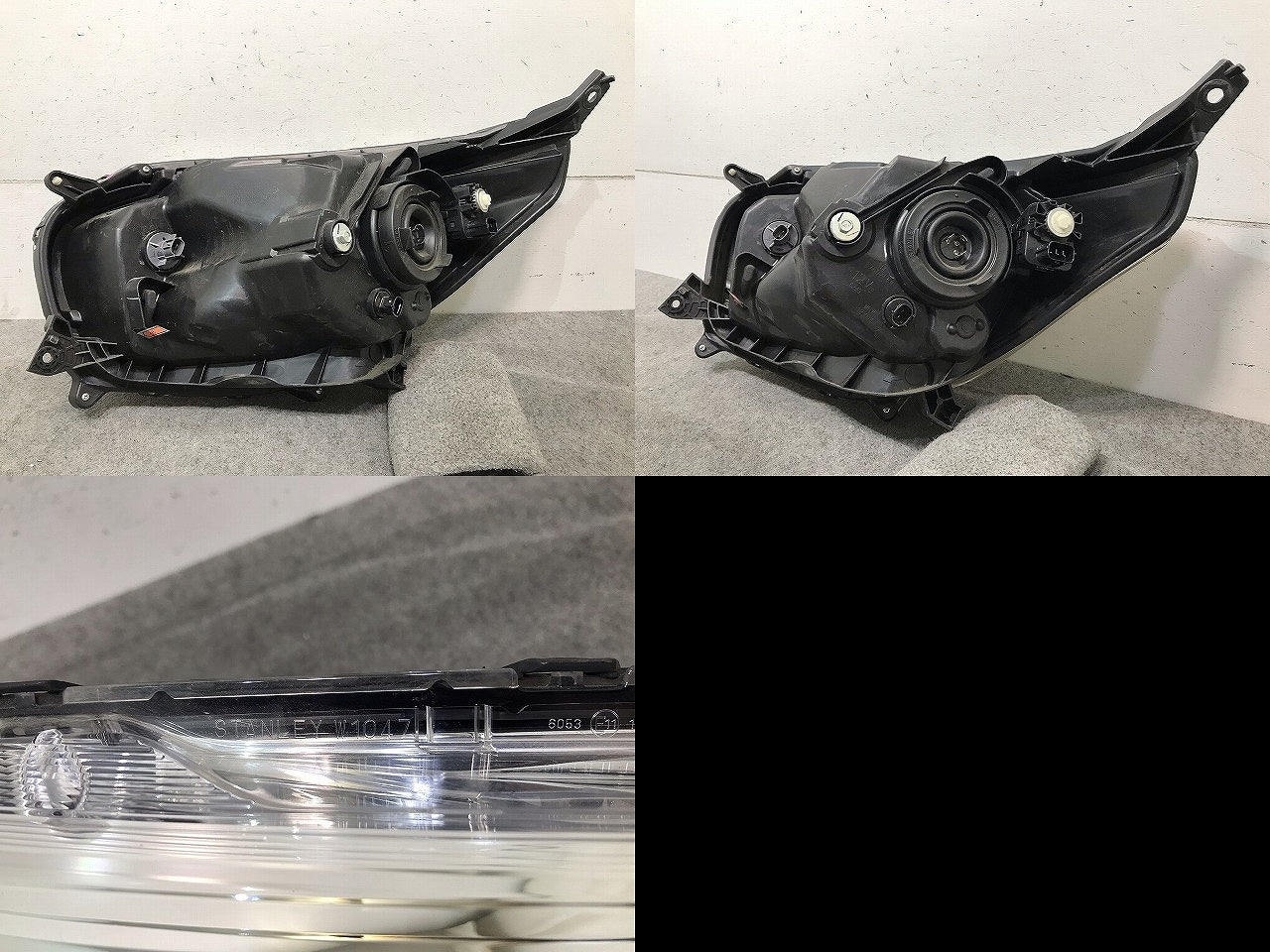 デイズ B21W 純正 右ヘッドライト/ランプ ハロゲン レベライザー STANLEY W1047 日産(111693)