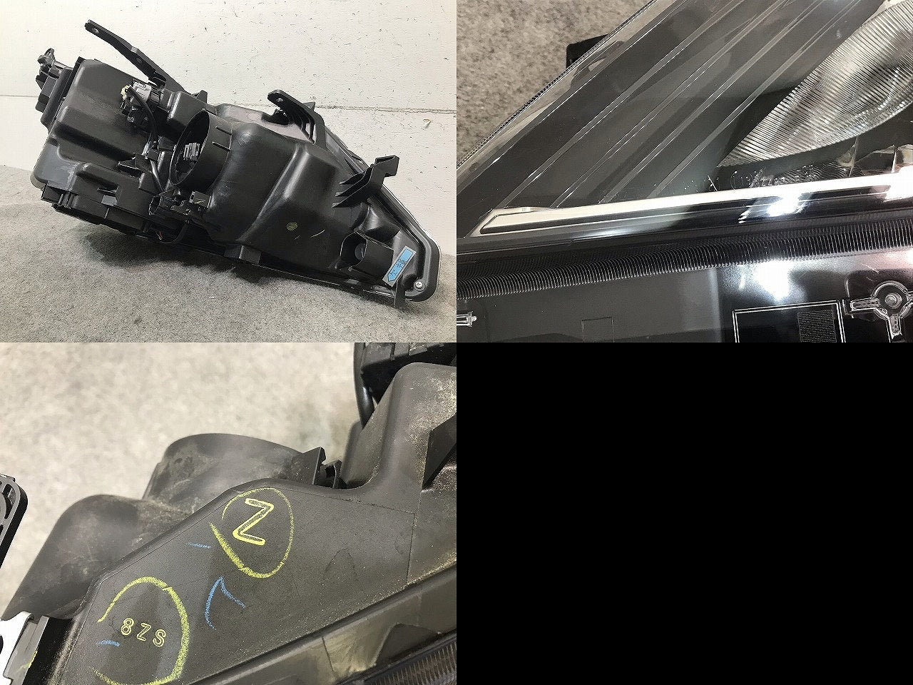 セレナ ハイウェイスター S/X/G C27/GC27/GFC27/GNC27/GFNC27 純正 左ヘッドライト/ランプ LED 刻印 Z 100-23721 26075-5TF5A(111950)