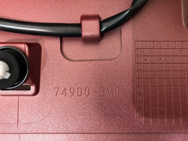 新車取り外し! ヴェゼル/VEZEL ハイブリッド RV3/RV4/RV5/RV6 純正 リアスポイラー ゲートスポイラー 74900-3M0 カラーNo.R565M(112398)