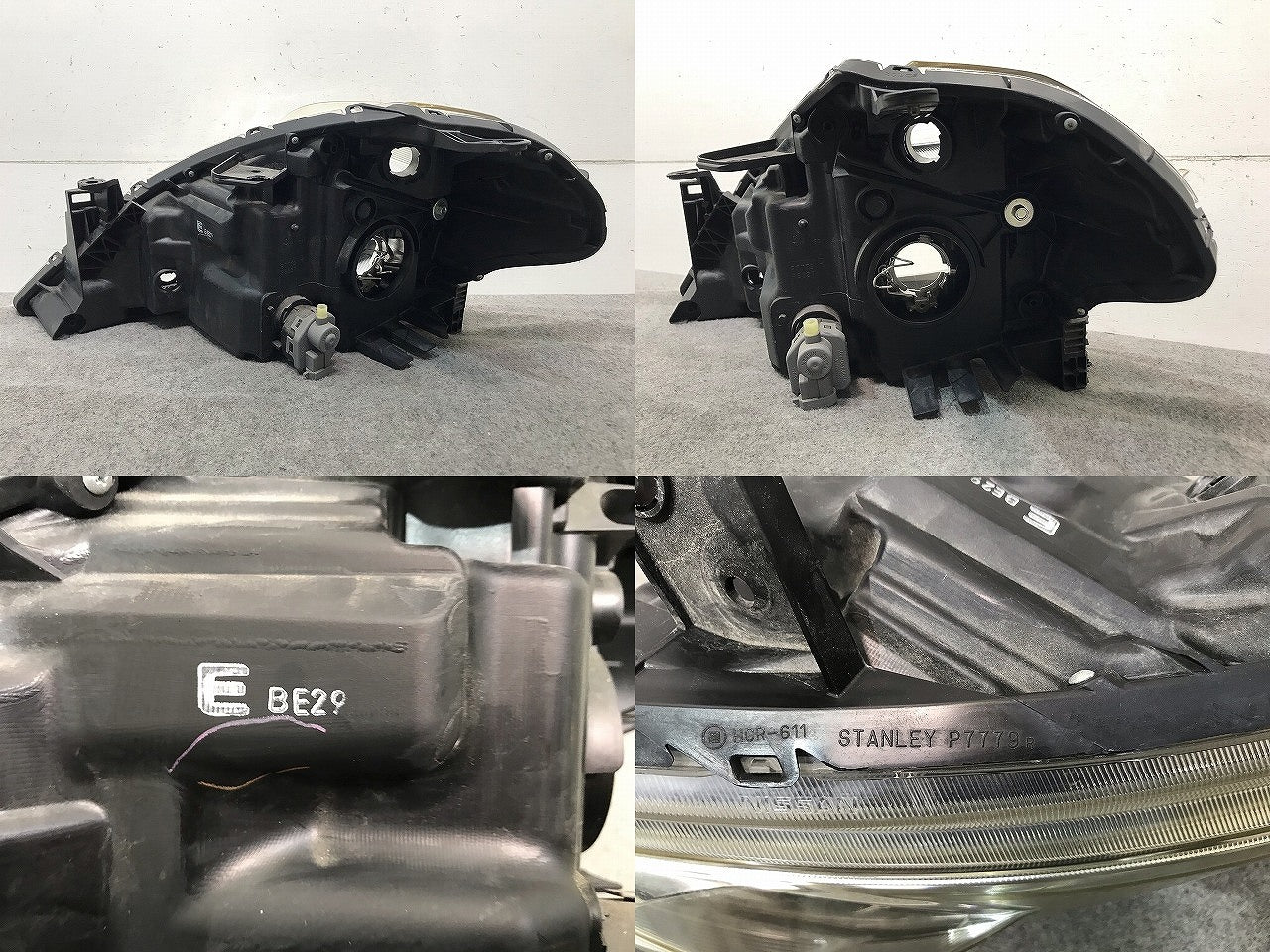 ティーダ C11/JC11/NC11 純正 右ヘッドライト/ランプ ハロゲン STANLEY P7779 日産(113136)