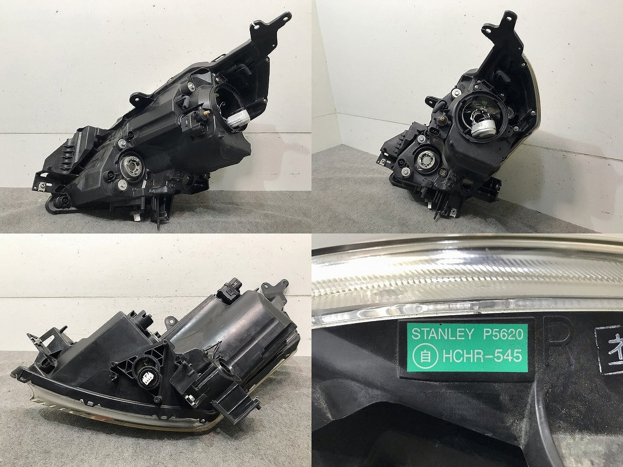 MPV LY3P 純正 右ヘッドライト/ランプ キセノン HID レベライザー STANLEY P5620 マツダ(113775)