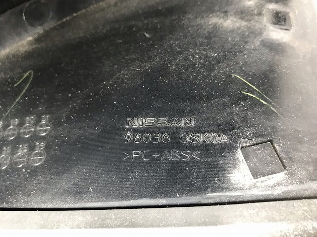 リーフ ZE1 純正 右リアスポイラー 96036 5SK0A ブラック 日産 (115071)