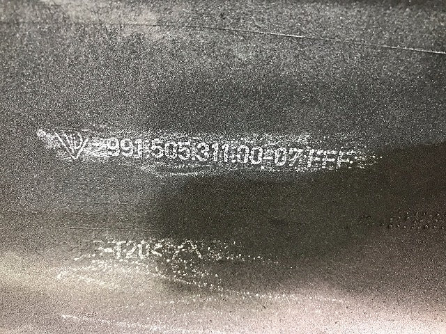 911 ポルシェ/PORSCHE カレラ/911 純正 フロントバンパー 991 505 311 00-07 FFF/991505311 シルバー ポルシェ (115302)
