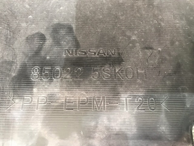 リーフ/LEAF ZE1 純正 リアバンパー 85022 5SK0H ブリリアントホワイトパール カラーNo.QAB 日産 (115802)