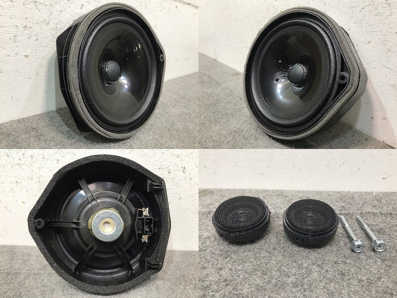 新車取り外し! フリード/フリードプラス/オデッセイ/ヴェゼル GB5/GB6/GB7/GB8/RC1/RC2/RC4 純正 スピーカー 2点セット 印字 TBG0(116314)