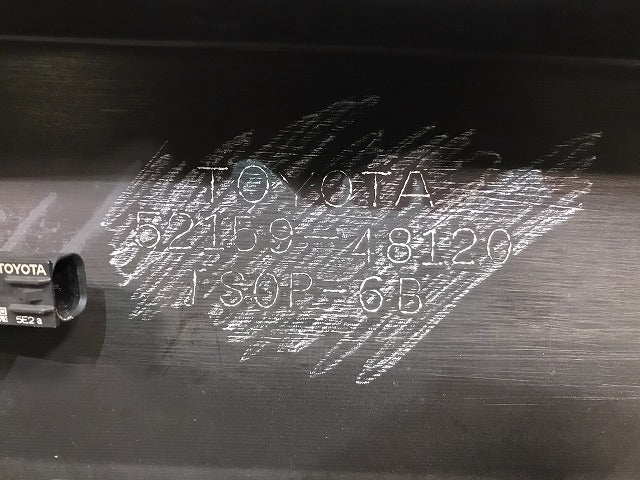 ハリアー/HARRIER 60系/ZSU60W/ZSU65W/ASU60W/ASU65W/AVU65W 純正 リアバンパー 52159-48120 ブラック カラーNo.202 トヨタ(116473)