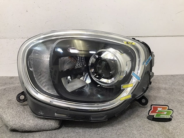 クロスオーバー F60 純正 前期 左ヘッドライト/ランプ LED 7494803-02