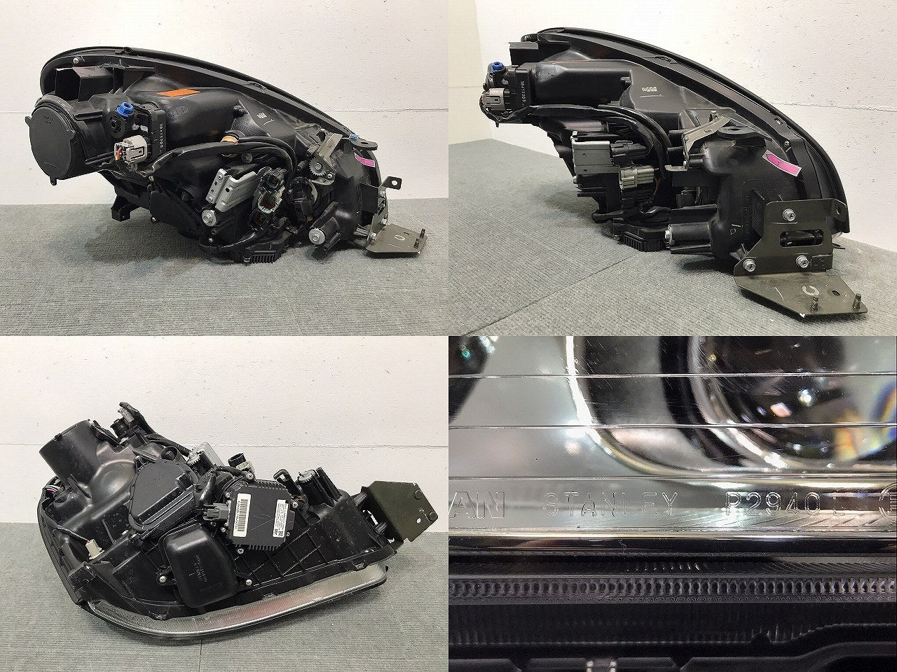 ジャンク! シーマ/プレジデント F50/GF50/GNF50/HF50/PGF50 純正 左ヘッドライト キセノン HID レベライザー バラスト P2940 日産 (117792)