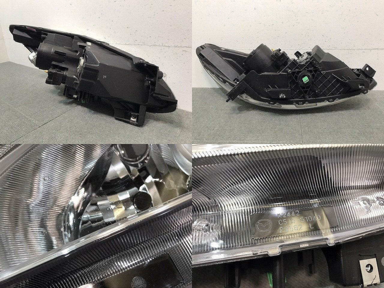 プレマシー/ラフェスタ/CW/CWEAW/CWEFW/CWFFW 純正 前期 左ヘッドライト/ランプ キセノン HID STANLEY P9566L/C513-51040 (118326)