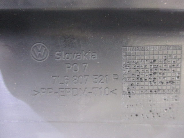 新品 トゥアレグ TOUAREG/7L系/2002-2007 純正 リアバンパースポイラー 7L6 807 521 7L6807434AC9B9 素地 フォルクスワーゲン(118402)