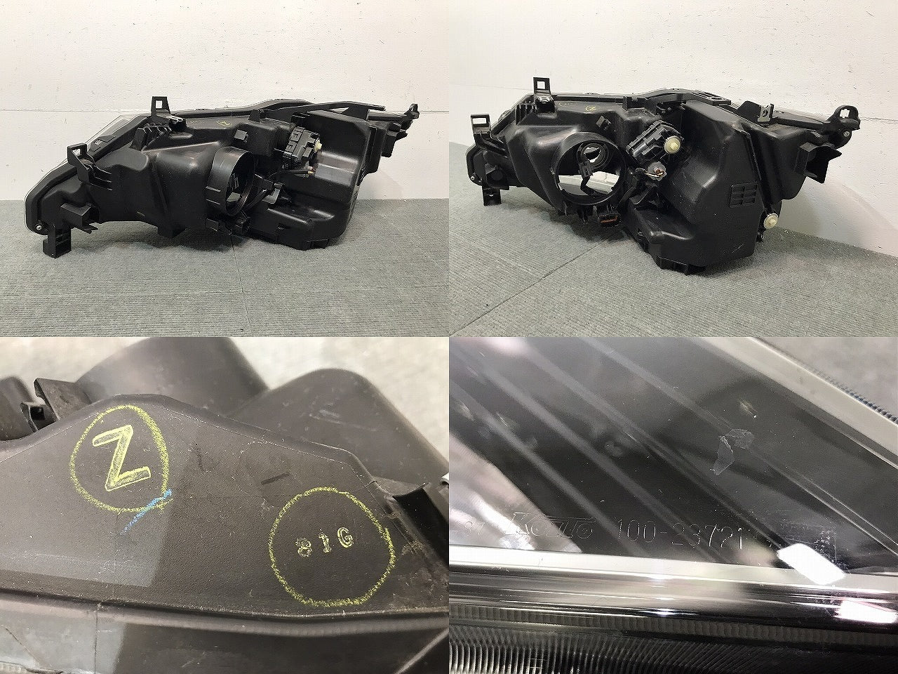 セレナ ハイウェイスター/XV/X/G/C27/GC27/GFC27/GNC27/GFNC27 純正 前期 右ヘッドライト LED 刻印Z KOITO 100-23721 (118510)