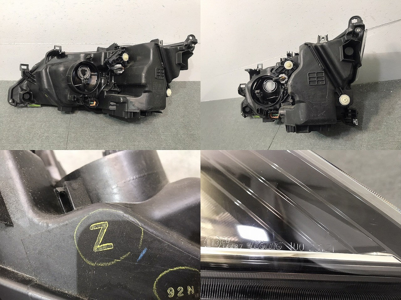 セレナ ハイウェイスター/XV/X/G/C27/GC27/GFC27/GNC27/GFNC27 純正 前期 右ヘッドライト/レベライザー LED 刻印Z KOITO 100-23721(118803)