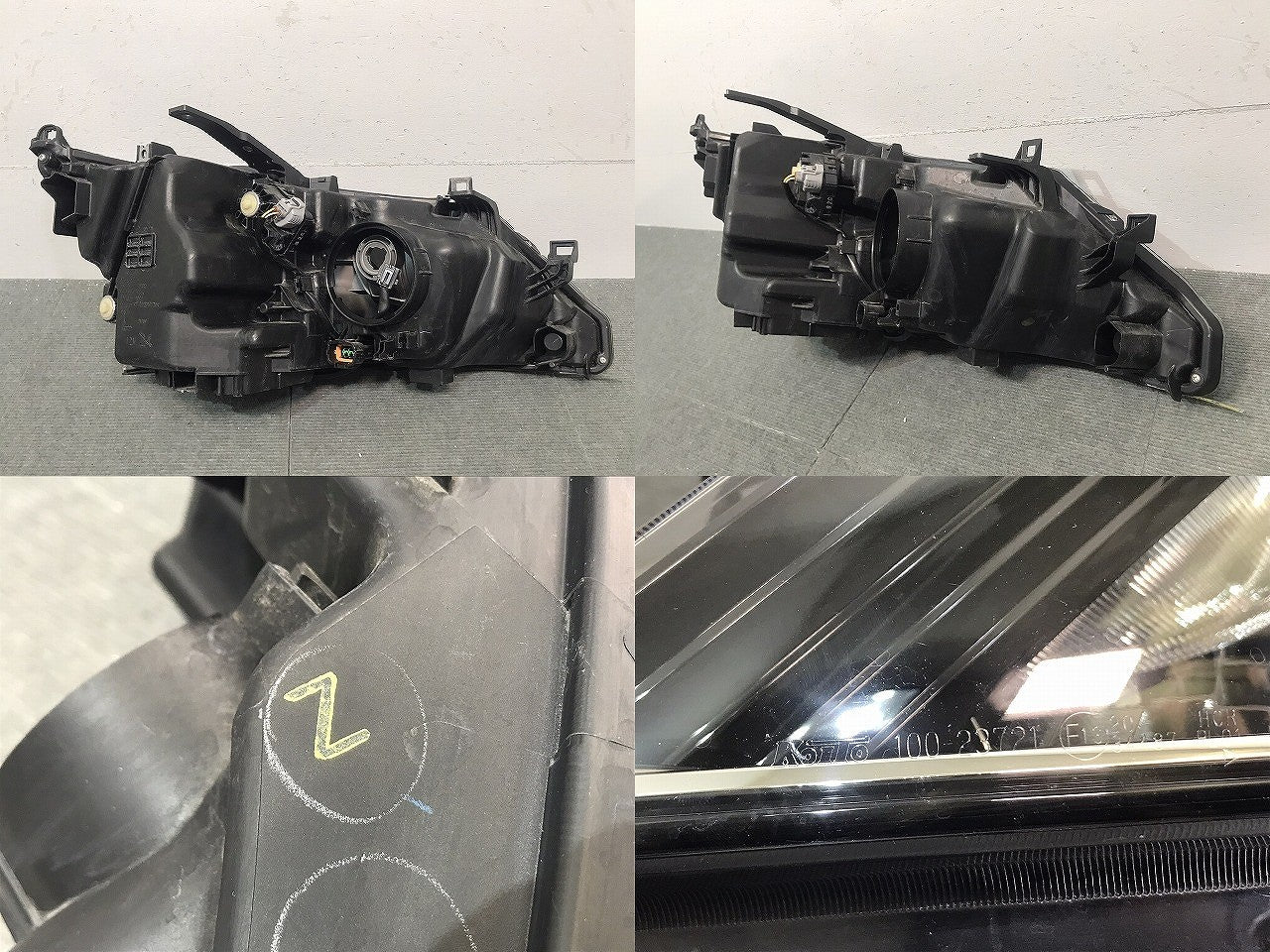 セレナ ハイウェイスター/C27/GC27/GFC27/GNC27/GFNC27 純正 前期 左ヘッドライト LED レベライザー 刻印Z 100-23721 26075-5TF5A (119576)