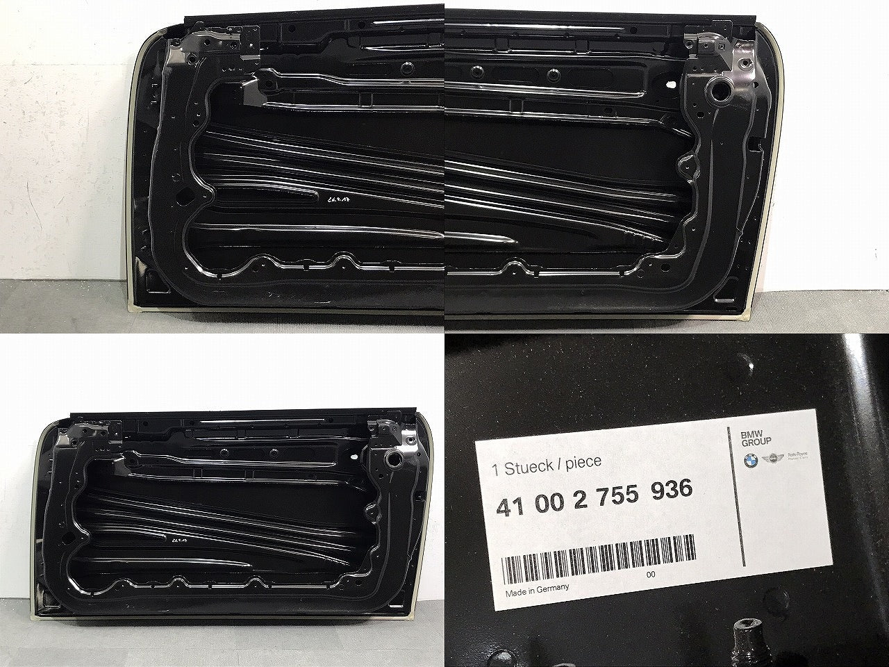 新品! MINI/ミニ/R56 純正 右フロントドア 41 00 2 755 936 41002755936 未塗装 (120268)