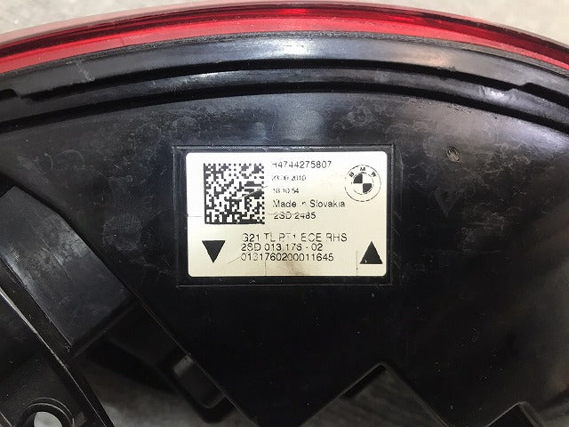 3シリーズ/G20/G21 純正 右テールランプ/ライト/レンズ LED HELLA 2SD 013 176-02/2SD01317602 BMW (120870)