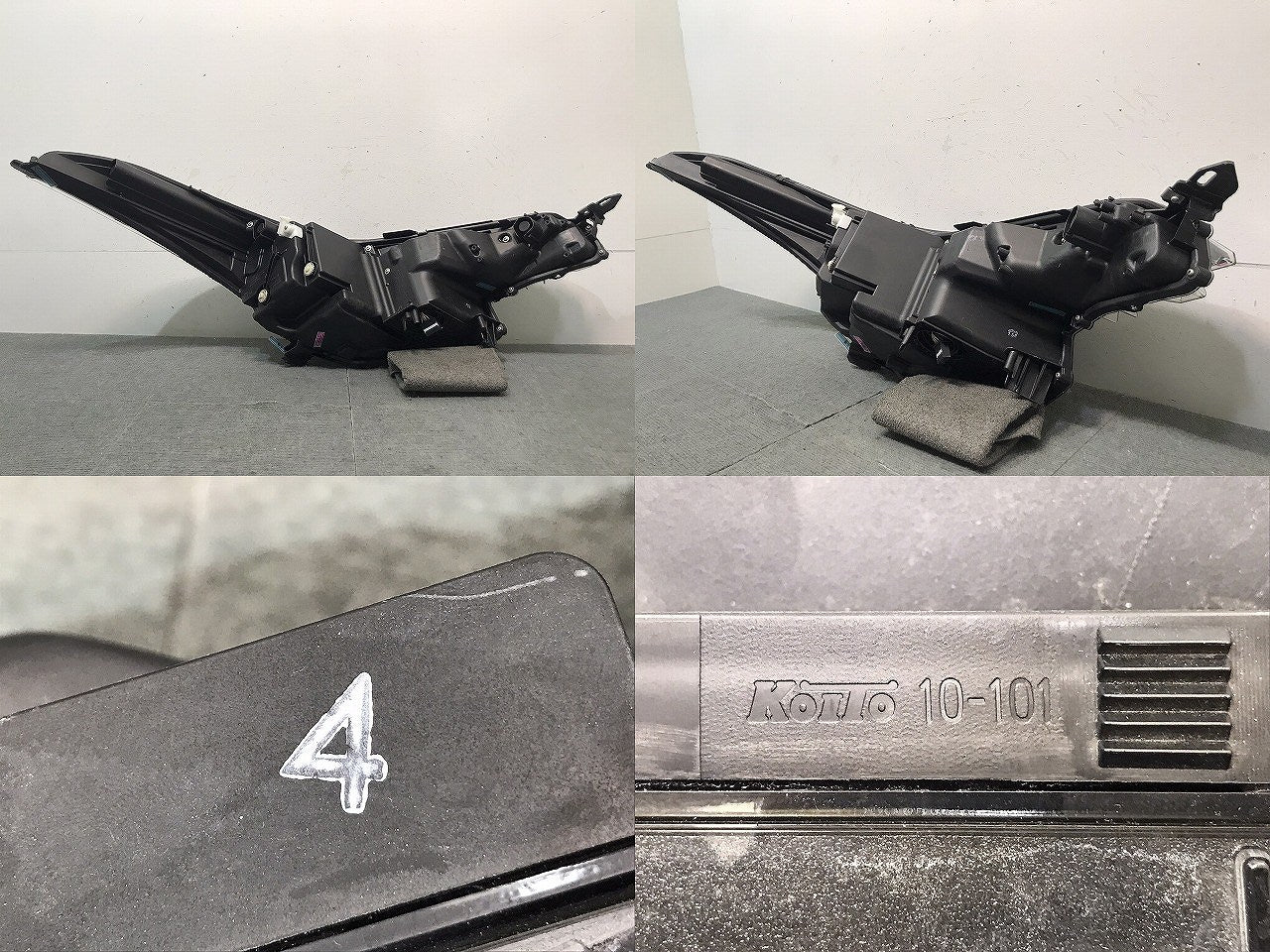 C-HR/CHR/ZYX10/ZYX11/NGX50/NGX10 純正 前期 左ヘッドライト/ランプ LED 刻印4 KOITO 10-101 トヨタ TOYOTA (121013)