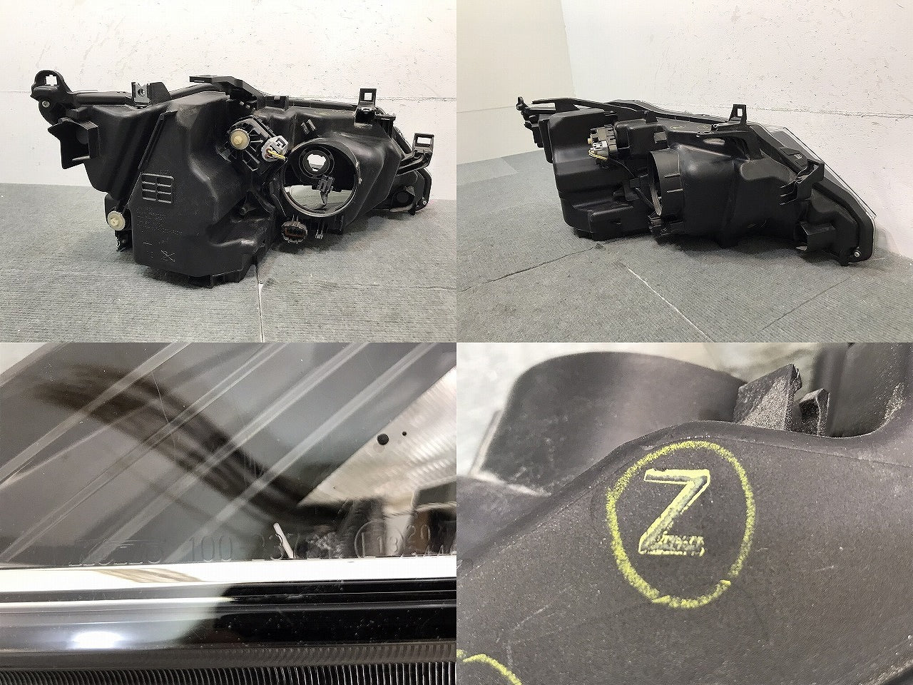 セレナ ハイウェイスター/S/X/G/XV/C27/GC27/GFC27/GNC27/GFNC27 純正 前期 左ヘッドライト LED レベライザー 刻印Z 100-23721 (121117)