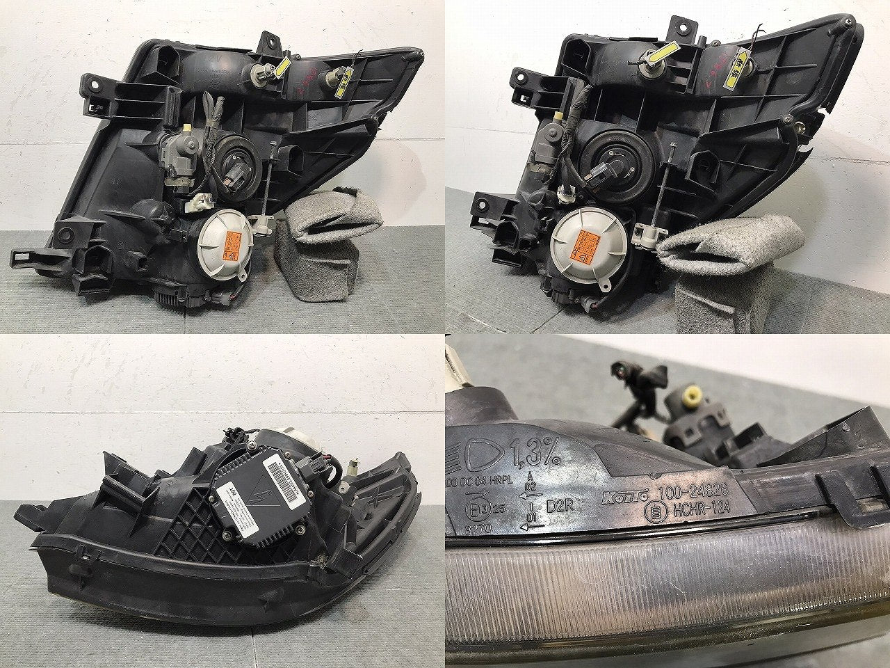 エルグランド/E51/ME51/MNE51/NE51 純正 前期 右ヘッドライト/ランプ キセノン HID バラスト レベライザー AFS無 100-24826 日産 (121765)