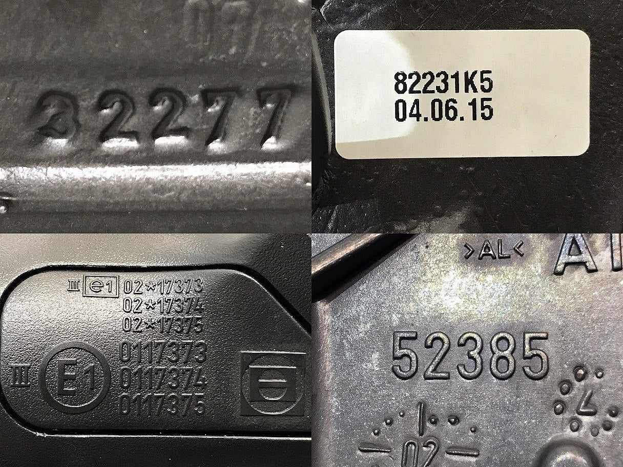 新品!S40/V40/4B系/1999-2004 社外 左ドアミラー7線 0117373/4/5 30623553(122526)