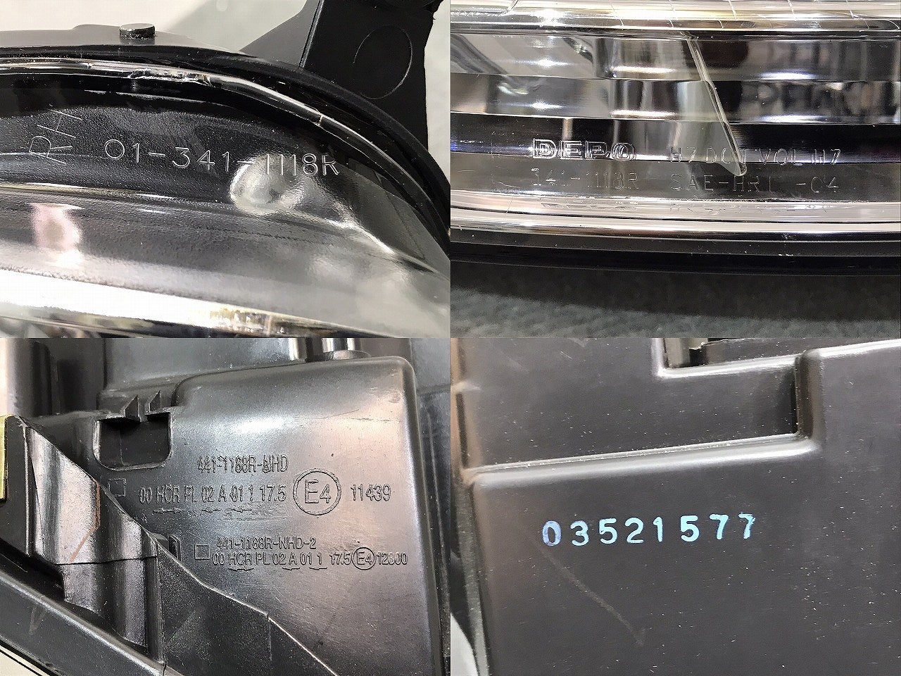 新品!ゴルフ5/GOLFⅤ/1K系 社外 右ヘッドライト/ランプ ハロゲン DEPO 341-1118(122645)