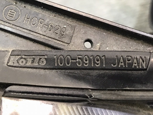ワゴンR/スティングレ- MH23S 純正 右ヘッドライト/ランプキセノン HIDレベライザー 刻印ハ KOITO 100-59191 スズキ(123895)