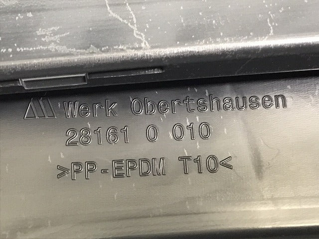 新品!Aクラス W176 2012-2015 純正 リア バンパーガーニッシュ/ディフューザー/アンダー/下部 A 176 885 25 25 A 1768852525(126008)