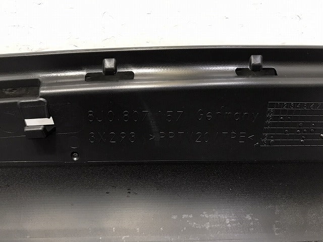 新品!TTロードスター 8J系 純正 フロント バンパー エアガイド 8J0.807.157 8J0 807 157 素地 アウディ(126023)