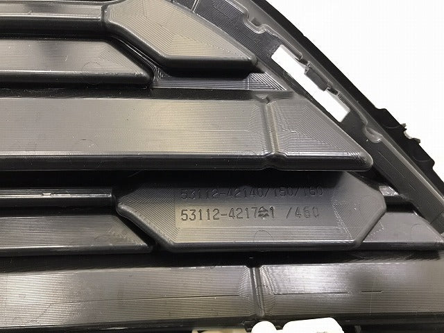 新車取り外し!RAV4/X/ハイブリッドX MXAA52/MXAA54/AXAH52/AXAH54 純正 フロント グリル/ラジエーターグリル 53112-42140 素地 トヨタ(126595)