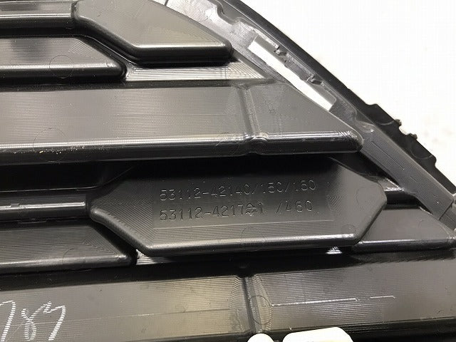 新車取り外し!RAV4/X/ハイブリッドX MXAA52/MXAA54/AXAH52/AXAH54 純正 フロント グリル/ラジエーターグリル 53112-42140 素地 トヨタ(126596)