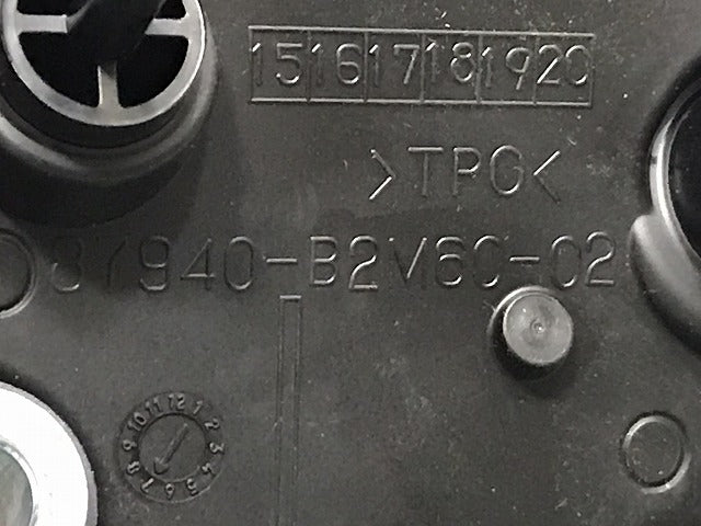 キャスト/ピクシスジョイ LA250S/LA260S/LA250A/L260A 純正 左 ドアミラー 9線 87940-B2M60-02 87940-B2M91 ファイアーレッド R67 (127041)