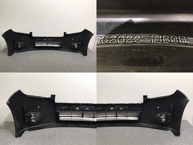 エルグランド ハイウェイスター E52/PE52/PNE52/TE52/TNE52 純正 前期 フロント バンパー 62022 1JB0H オーロラモーヴ LAE 日産(127777)