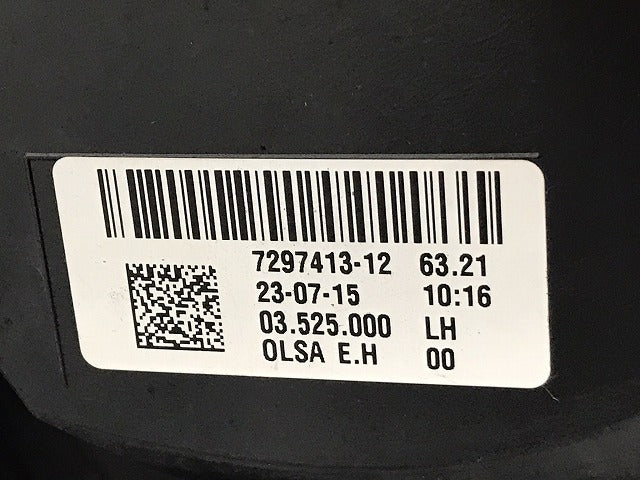 MINI/ミニ/クーパー F55/F56/F57 純正 左 テールランプ/ライト/レンズ LED 6321 7297413-12 BMW(128398)