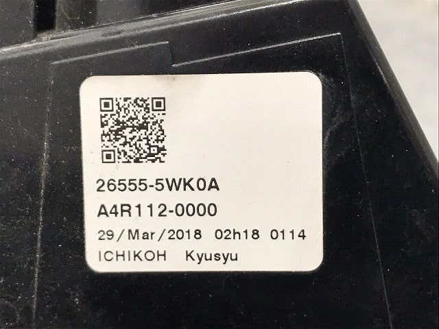 ノート E12/HE12/NE12/SNE12 純正 後期 左 テールランプ/ライト/レンズ LED ICHIKOH D202/26555-5WK0A 日産(128901)