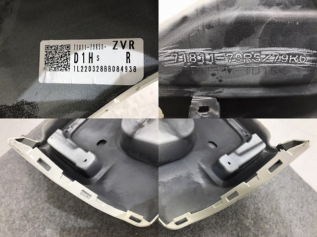 スペーシアカスタム/フレアワゴンカスタムスタイル MK53S/MM53S 純正 リア バンパー 71811-79R5/79R6 ピュアホワイトパール ZVR(129748)