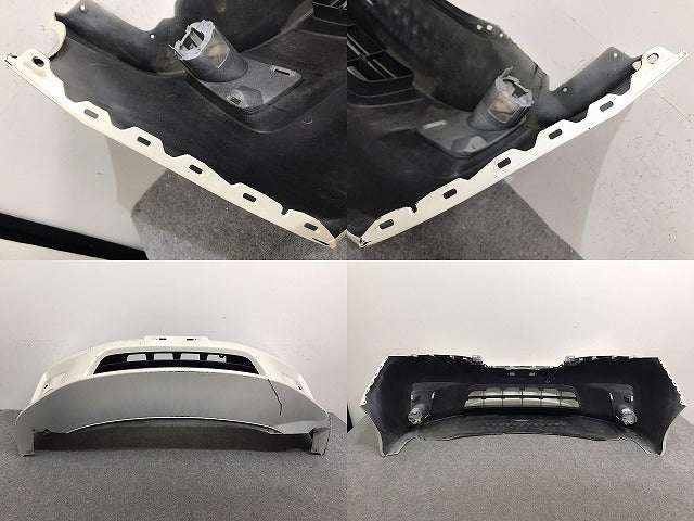 セレナ ハイウェイスター C26/FPC26/NC26/FNPC26/HC26/HFC26/FNC26 純正 前期 フロント バンパー 62022 1VF0H ホワイトパール QAB(129878)