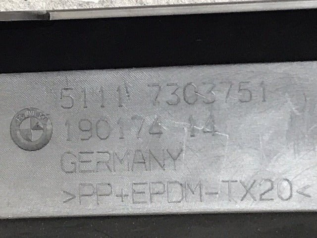 新品!X1 E84 2013-2015 純正 後期 フロント バンパースポイラー ガーニッシュ アンダー 5111 7303751 190174 14 51117345033 BMW(130228)
