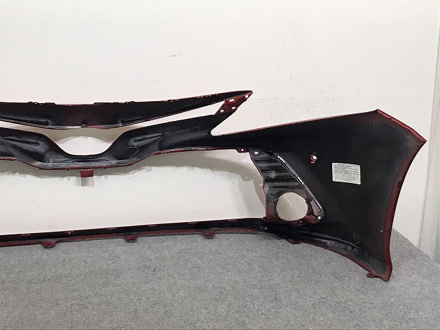 カムリ/CAMRY AXVH70/AXVH75 純正 前期 フロント バンパー 52119-33A50LE レッド メタリック 3T7 or 3U5 トヨタ(130390)