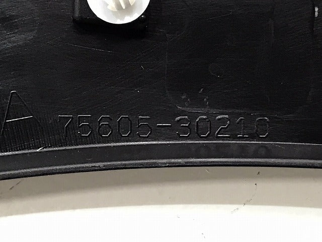 新車取り外し!クラウン/クロスオーバー TZSH35/AZSH35 純正 右 リア フェンダーアーチモール/オーバーフェンダー 75605-30210 素地 トヨタ(131051)